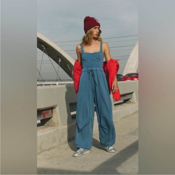Free People Movement Inbound Onesie. NWT. Skyline. XS. - Picture 2 of 8